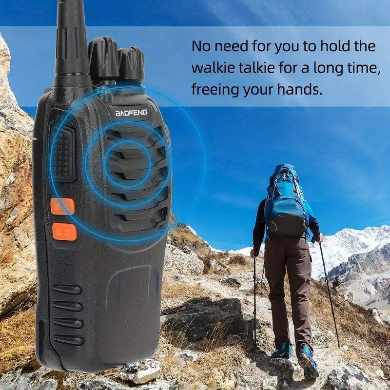 4-pack Baofeng Bf-888s Uhf Two-way Radios