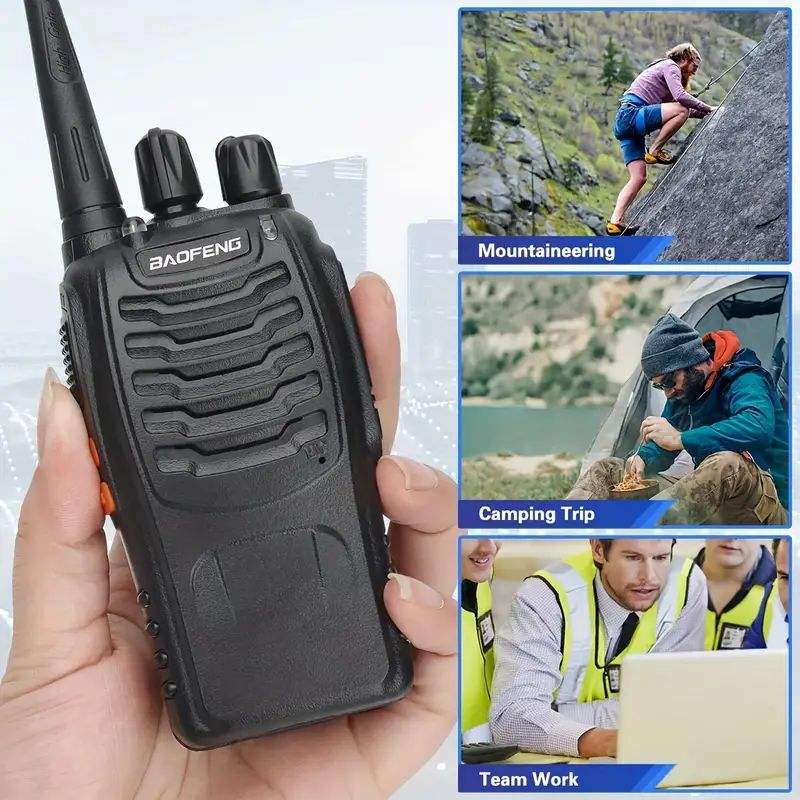 4-pack Baofeng Bf-888s Uhf Two-way Radios
