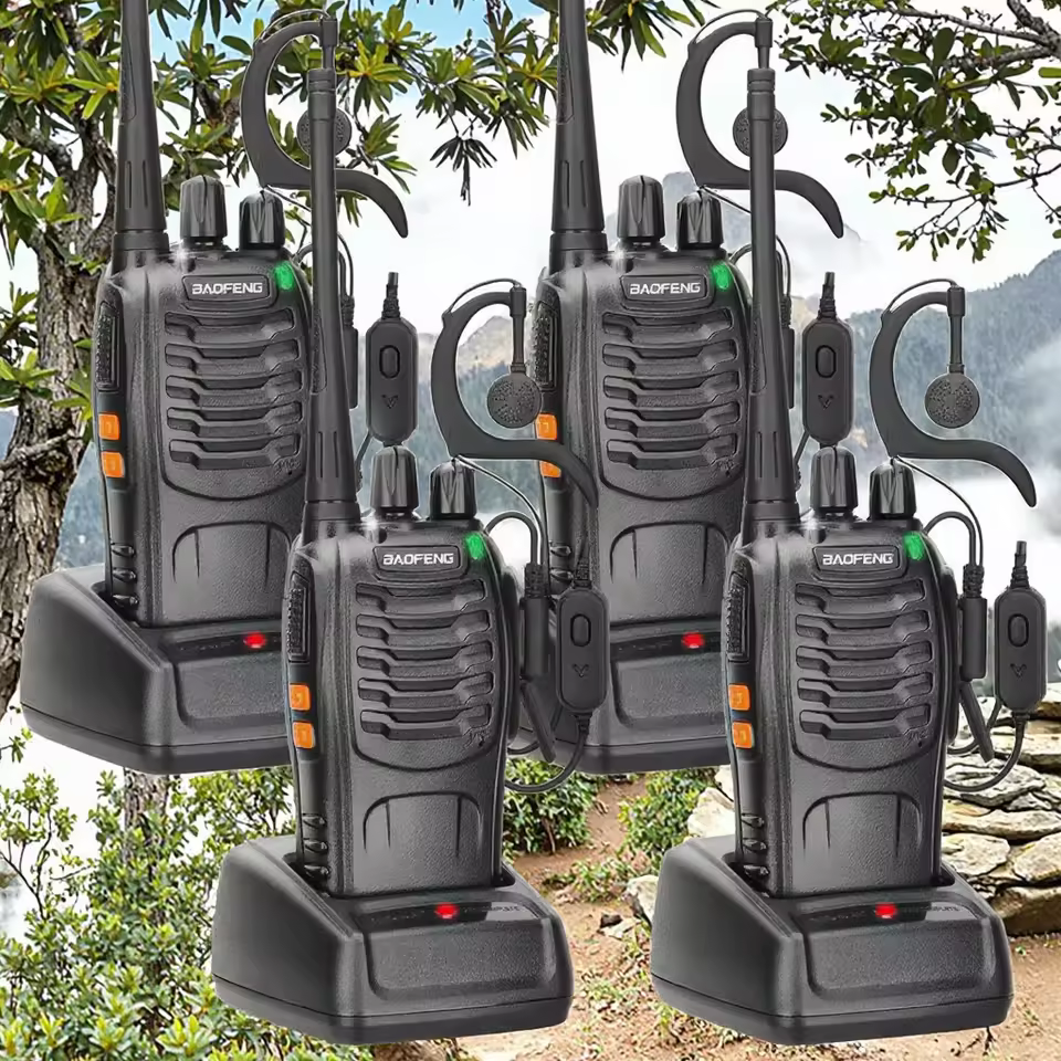 4-pack Baofeng Bf-888s Uhf Two-way Radios