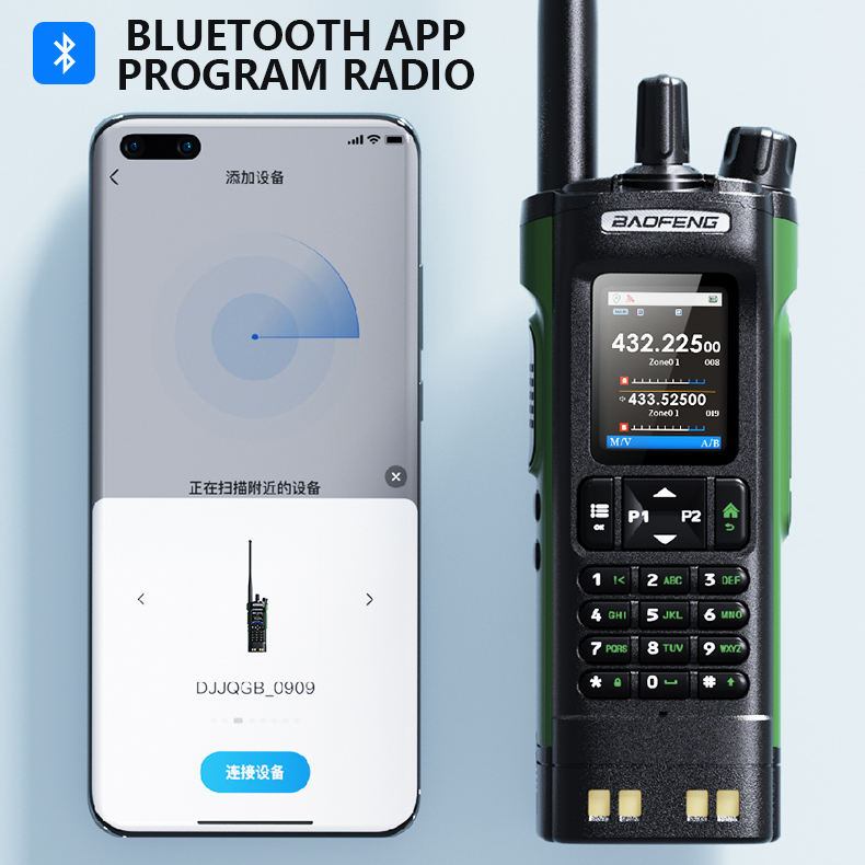 Baofeng Uv32pro Dm-32 Dmr Gps Bluetooth Programmable Two-way Radio