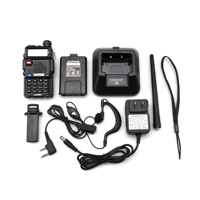 Baofeng Uv-5r Dual-band Uhf/vhf Handheld Two-way Radio