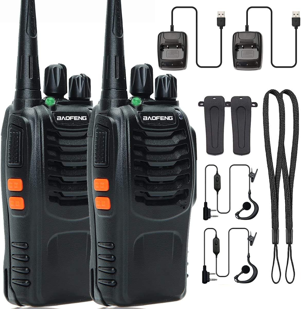 Baofeng Uv-5r Dual-band Uhf/vhf Handheld Two-way Radio